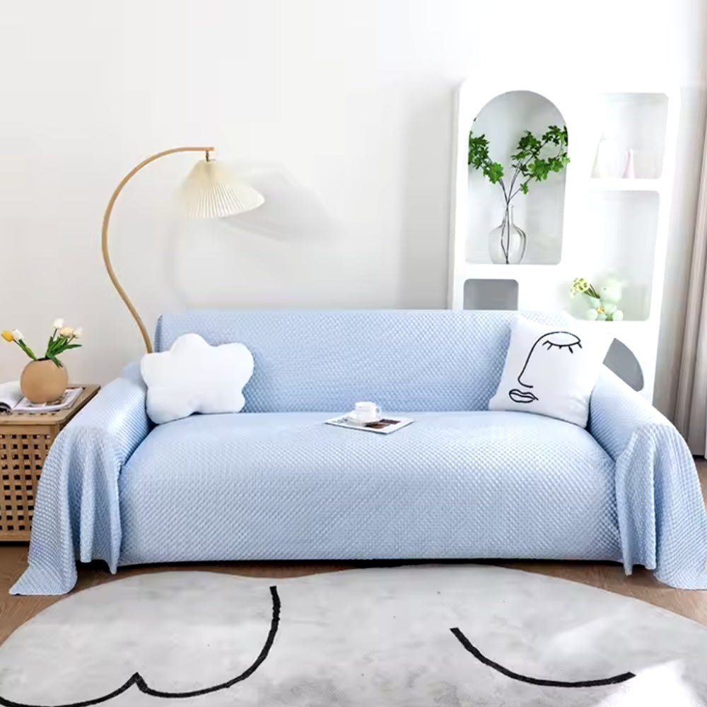 Breathable Cotton Blend Sofa Cover