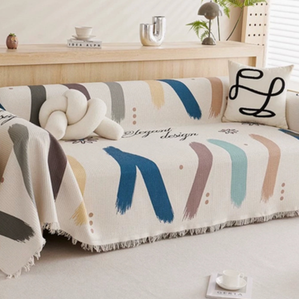 Abstract Sofa Cover