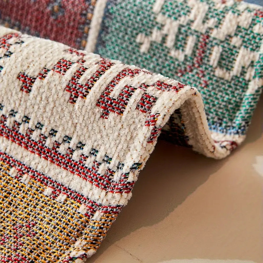 Bohemian Sofa Cover Closeup